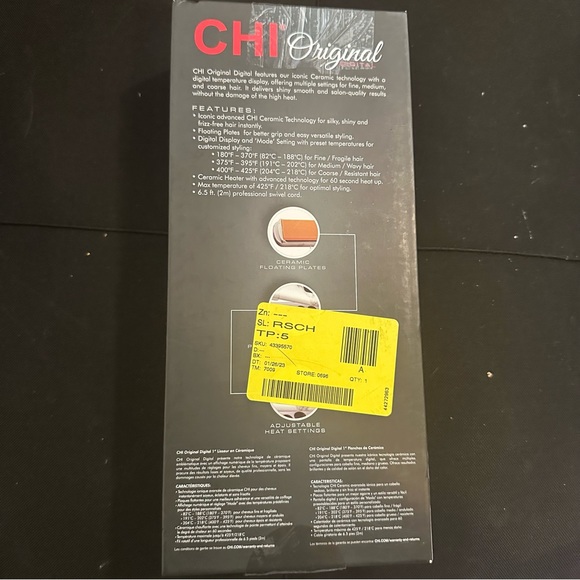 Chi Original Digital 1” Flat Iron - Picture 4 of 4